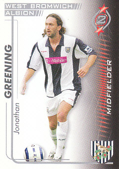 Jonathan Greening West Bromwich Albion 2005/06 Shoot Out #316